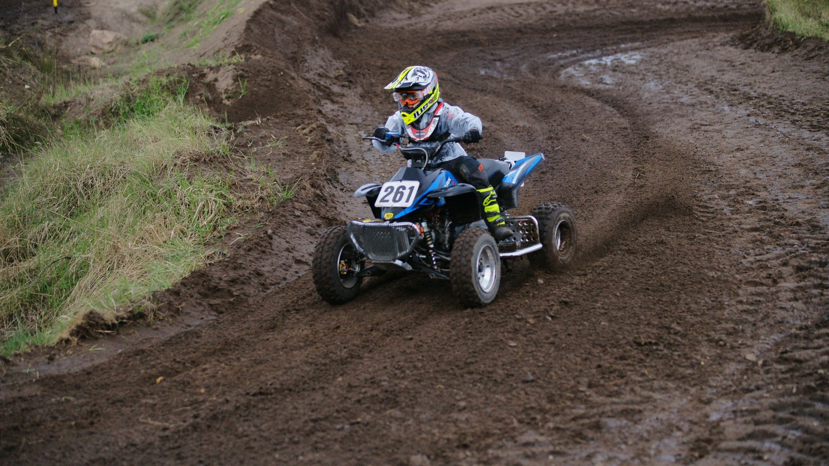 Første afd af quad i 100 cc klassen sep Apex Atv
